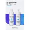 imageLG LT1000P  6 Month  200 Gallon Capacity Replacement Refrigerator Water Filter NSF42 NSF53 and NSF401 ADQ74793501 ADQ75795105 AGF80300704 or AGF80300705 White2 Pack