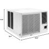 imageLG LW1823HRSM  Room Air Conditioners with Heating CoolingBright White