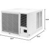 imageLG LW1823HRSM  Room Air Conditioners with Heating CoolingBright White