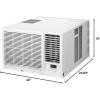 imageLG LW1823HRSM  Room Air Conditioners with Heating CoolingBright White
