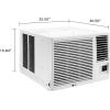 imageLG LW1823HRSM  Room Air Conditioners with Heating CoolingWhite