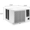 imageLG LW1823HRSM  Room Air Conditioners with Heating CoolingWhite