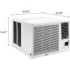 imageLG LW1823HRSM  Room Air Conditioners with Heating CoolingWhite
