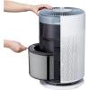 imageLG PuriCare 360 Air Purifiers for Home Large and Small Room Bedroom Up to 2059 ft in 1 Hr with NanoFiber True HEPA Filter 360 Degrees of Filtration WiFi Air Quality Monitor Low Noise