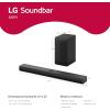 imageLG S70TY 311Channel QNED TV Matching Soundbar Dolby Atmos Wow Orchestra Rear Speaker Ready Wireless Subwoofer 2024 ModelS70TY