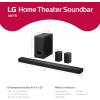 imageLG S70TY 311Channel QNED TV Matching Soundbar Dolby Atmos Wow Orchestra Rear Speaker Ready Wireless Subwoofer 2024 ModelS90TR