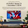 imageLG SC9S 313Channel Perfect Matching Soundbar to the OLED evo C Series TV Dolby Atmos WOW Orchestra WOWCAST Builtin with Wireless Dolby Atmos Rear Speaker Ready Wireless Subwoofer 2024 ModelSC9S