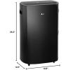 imageLG UD501KOJ5 PuriCare 2019 50Pint Pump and WiFi in Black Energy Star Dehumidifier