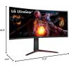 imageLG UltraGear QHD 34Inch Curved Gaming Monitor 34GP63AB VA with HDR 10 Compatibility and AMD FreeSync Premium 160Hz Black