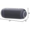 imageLG XBOOM Go Portable Bluetooth Speaker PL7  LED Lighting and up to 24Hour Battery BlackXBOOM GO PL7 Black