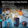 imageLG XBOOM XL7 Portable Tower Speaker with Pixel LED Lighting and up to 20 Hrs of Battery Life BlackMultiColor Ring Lighting