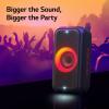 imageLG XBOOM XL7 Portable Tower Speaker with Pixel LED Lighting and up to 20 Hrs of Battery Life BlackMultiColor Ring Lighting