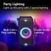 imageLG XBOOM XL7 Portable Tower Speaker with Pixel LED Lighting and up to 20 Hrs of Battery Life BlackMultiColor Ring Lighting