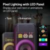imageLG XBOOM XL7 Portable Tower Speaker with Pixel LED Lighting and up to 20 Hrs of Battery Life BlackPixel LED Lighting