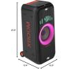 imageLG XBOOM XL7 Portable Tower Speaker with Pixel LED Lighting and up to 20 Hrs of Battery Life BlackPixel LED Lighting