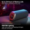imageLG XG7QBKDUSALLK Go Portable Bluetooth Speaker  LED Lighting and up to 24Hour Battery BlackXG7QBK