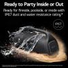 imageLG XG9QBKDUSALLK Go Portable Bluetooth Speaker  Stage Lighting and up to 24Hour Battery Black