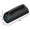 imageLG XG9QBKDUSALLK Go Portable Bluetooth Speaker  Stage Lighting and up to 24Hour Battery Black