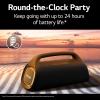 imageLG XG9QBKDUSALLK Go Portable Bluetooth Speaker  Stage Lighting and up to 24Hour Battery Black