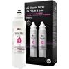 imageLG LT800P 6 Month  200 Gallon Capacity Replacement Refrigerator Water Filter NSF42 and NSF53 ADQ73613401 ADQ73613408 or ADQ75795104  White2 Pack