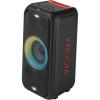 imageLG XBOOM XL7 Portable Tower Speaker with Pixel LED Lighting and up to 20 Hrs of Battery Life BlackMultiColor Ring Lighting