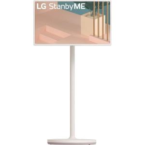 imageLG 27Inch Class StanbyMe 1080pPortable TouchScreenMonitor 27ART10AKPL Builtin Battery Full Swivel Rotation 60Hz Refresh Rate Calming BeigeStanbyMe