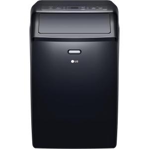 imageLG LP0624WFR Portable Air Conditioner wRemote Cools 250 SqFt Quiet Operation 115V 6000 BTU 9700 ASHRAE WhiteBlack