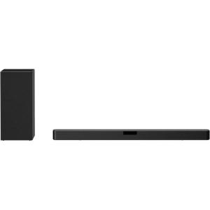 imageLG SN5Y Sound Bar wSubwoofer 21 ch Power High Res Audio DTS Virtual X AI Sound Pro Wireless Surround Sound Ready Bluetooth Connectivity  BlackSN5Y