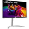 imageLG 27UP650KW 27inch Ultrafine 4K UHD 3840 x 2160 IPS Computer Monitor 60Hz 5ms DisplayHDR 400 Reader Mode Flicker Safe HDMI DisplayPort TiltHeightPivot Adjustable Stand White27inch and USBC