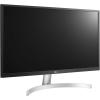 imageLG 27US500W Ultrafine Monitor 27Inch 4K UHD 3840x2160 HDR10 IPS Borderless Design Reader Mode Flicker Safe Switch App HDMI DisplayPort  WhiteTilt