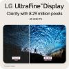 imageLG 27US500W Ultrafine Monitor 27Inch 4K UHD 3840x2160 HDR10 IPS Borderless Design Reader Mode Flicker Safe Switch App HDMI DisplayPort  WhiteYear 2024