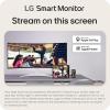 imageLG 34SR60QCW 34inch QHD 3440x1440 Curved Smart Monitor with Streaming UltraWide Screen webOS HDR10 100Hz Builtin Speaker AirPlay2 Screen Share Bluetooth ThinQ App White