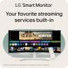 imageLG 34SR60QCW 34inch QHD 3440x1440 Curved Smart Monitor with Streaming UltraWide Screen webOS HDR10 100Hz Builtin Speaker AirPlay2 Screen Share Bluetooth ThinQ App White