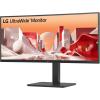 imageLG 34U65ZAB UltraWide 34Inch 3800R Curved Monitor QHD 3440 x 1440 IPS Builtin Power 3800R HDR10 HDMI DisplayPort USB TypeC 90W PD Builtin Speaker TiltHeightSwivel Stand Black