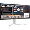 imageLG 34WN650W UltraWide Monitor 34Inch 219 FHD 2560 x 1080 IPS Display VESA DisplayHDR 400 AMD FreeSync 3Side Virtually Borderless Design  Silver