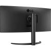 imageLG 34WP65CB UltraWide Computer Monitor 34inch QHD 3440x1440 160Hz HDR10 AMD FreeSync Premium BuiltIn Speaker Borderless Design TiltHeight Stand HDMI DisplayPort Black