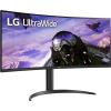 imageLG 34WP65CB UltraWide Computer Monitor 34inch QHD 3440x1440 160Hz HDR10 AMD FreeSync Premium BuiltIn Speaker Borderless Design TiltHeight Stand HDMI DisplayPort Black
