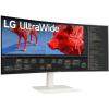 imageLG 38WR85QCW 38 inch Curved UltraWide WQHD Nano IPS VESADisplayHDR 600 144Hz 1ms USB TypeC 90W Computer Monitor NVIDIA GSYNC AMD FreeSync Premium Pro HDMI DisplayPort TiltHeightSwivel Stand White