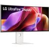 imageLG 40U990AW 40inch Ultrafine 5K2K WUHD 5120 x 2160 Nano IPS Curved Monitor Thunderbolt 5 DisplayHDR 600 Builtin Power Speaker 120Hz HDMI 21 DP 21 USB C TiltHeightSwivel Stand White