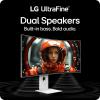 imageLG 40U990AW 40inch Ultrafine 5K2K WUHD 5120 x 2160 Nano IPS Curved Monitor Thunderbolt 5 DisplayHDR 600 Builtin Power Speaker 120Hz HDMI 21 DP 21 USB C TiltHeightSwivel Stand White