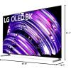 imageLG 77Inch Class OLED Z2 Series Alexa Builtin Smart TV 120Hz Refresh Rate AIPowered 8K Dolby Vision IQ and Dolby Atmos WiSA Ready Cloud Gaming OLED77Z2PUA 2022