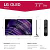imageLG 77Inch Class OLED Z2 Series Alexa Builtin Smart TV 120Hz Refresh Rate AIPowered 8K Dolby Vision IQ and Dolby Atmos WiSA Ready Cloud Gaming OLED77Z2PUA 2022