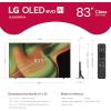 imageLG 83Inch Class OLED AI 4K B5 Series Smart TV wDolby Atmos Dolby Vision HDR10 AI Super Upscaling 4K Filmmaker Mode Wow Orchestra Alexa Builtin OLED83B5PUA 202583 Inch