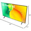 imageLG 86Inch Class NANO75 Series Alexa Builtin 4K Smart TV Black86 inch
