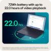 imageLG gram 15inch Thin and Lightweight Laptop Windows 11 Home Powered by AMD Ryzen AI 7 350 Processor 16GB RAM 1TB SSD Obsidian Black