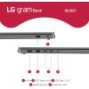 imageLG gram Book 15inch Lightweight Laptop Computer Intel Core i51334U Processor Windows 11 Home 8GB RAM 256GB SSD  Titan Silver