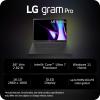 imageLG gram Pro 16inch OLED Thin and Lightweight Laptop Intel Evo Edition  AIenabled Intel Core Ultra 7 Processor Windows 11 Home 32GB RAM 2TB SSD BlackIntel Ultra 7