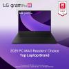 imageLG gram Pro 17inch Lightweight Laptop Computer Intel Evo Edition Powered by Intel Core Ultra7 255H Processor NVIDIA RTX5050 Windows 11 Home 16GB RAM 1TB SSD BlackIntel Core Ultra7 Series 2 255H