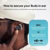 imageLG xboom Buds by william xboom Signature Sound by william with Graphene Drivers 3 Mic Active Noise Cancellation Up to 30 Hours of Battery IPX4 Water Resistant BlackBlack