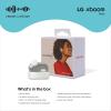 imageLG xboom Buds by william xboom Signature Sound by william with Graphene Drivers 3 Mic Active Noise Cancellation Up to 30 Hours of Battery IPX4 Water Resistant BlackWhite